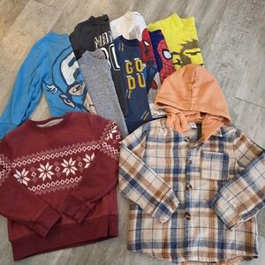 Assorted Boys Tops Size 5, 6